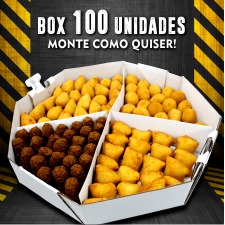 Box 100 salgados