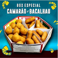 Box Camarão e Bacalhau